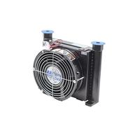 Ventilatore, Raffreddatore ad aria idraulico da 1/2" Raffreddamento ad olio AF1025T-CA Ventola di scambio termico del radiatore raffreddato ad aria AJ1025T-CA a bassa rumorosità(AF1025T-CA,DC12V)