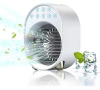 Ventilatore Raffrescatore Ad Acqua, Mini Ventilatore USB Evaporazione Depuratore