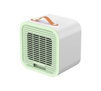 Ventilatore refrigerante alimentato a batteria, ventilatore evaporativo leggero, controllo del a tripla modalità, raffreddamento con cristalli di ghiaccio, gadget mobile per rinfrescare il clima