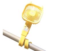 Ventilatore Ricaricabile Per Passeggino | Dispositivo Di Raffreddamento Portatile Pieghevole A 3 Velocità - Ventilatori Raffrescanti per Passeggini e Bambini - per Culle Bici Moto Monopattini Auto Cam