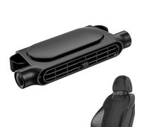 Ventilatore rinfrescante per auto, ventilatore poggiatesta per sedile posteriore, silenziatore portatile a 3 velocità per guida e viaggio in veicolo
