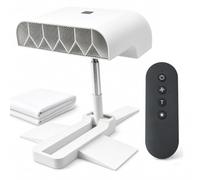 Ventilatore Rinfrescante Per Letto Ventilatore Da Letto Sotto Lenzuola E Co | Telecomando Flusso d’Aria Silenzioso a 5 Velocità Altezza Regolabile da 28 a 61 cm Ricaricabile da 10000 mAh per Chi Soffre