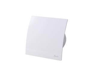 Ventilatore Scarico 125mm Sensore Umidità + Timer Variabile Silent Escudo Bianco