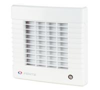 Ventilatore Scarico Ventola Bagno Timer Ø 125 MM Tirante Lamelle Umidostato IP24 [EEK: 20 W]