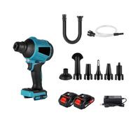 Ventilatore Senza Fili 1000W 40000RPM Ventilatore Senza Fili Batteria Ricaricabile Ventilatore For Polvere For Batteria 18V Leggero E Portatile(2 Battery)