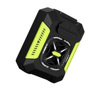 Ventilatore senza fili ad alta capacità 5000 mAh Ventilatore portatile esterno in vita Appeso Collo 3 ingranaggi Forti flussi d'aria Clip personale portatile ricaricabile