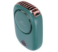 Ventilatore Senza Foglie, Un Ventilatore Manuale Supporta USB Ricarica Larga -angolare Alimentazione a 3 velocità di Regolazione della velocità del e Facile da Indossare da Un Guinzaglio