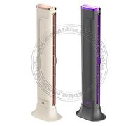 Ventilatore senza lama Prese d'aria regolabili Ventilatore per aria condizionata salvaspazio per camera da letto, casa, ufficio Grey