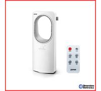 VENTILATORE A TORRE SENZA PALE OSCILLANTE CON TELECOMANDO 50W ZEPHIR PH88BL