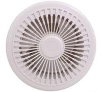 Ventilatore silenzioso per bagno, 358 m³/h, flusso d'aria ultra silenzioso | Ventilatore dello scarico del supporto del soffitto della parete dell'ABS con l'ammortizzatore di spegnimento automatico per