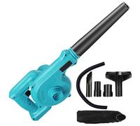 Ventilatore Soffiatore e aspirapolvere senza fili 2 in 1 da 1500 W, aspirapolvere elettrico, utensili elettrici for computer,Potente Flusso d'aria