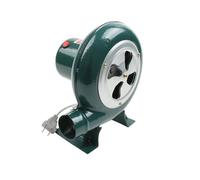 Ventilatore, Soffiatore for uso domestico, soffiatore for barbecue, piccolo soffiatore centrifugo da 30 W, 40 W, 60 W, 80 W, verde for barbecue a bassa rumorosità(400W)