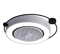 Ventilatore Soffitto con Luce Lampada for Ventilatore A Soffitto Luci Telecomandate Ventilatori A for Interni Domestici Plafoniera Rotonda Camera Da Letto Illuminazione A LED for Dimmerabile Soggiorno