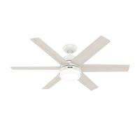Ventilatore Soffitto Efficienti con Telecomando Arete Bianco Dc Luce [EEK: Inaditato]