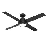 Ventilatore Soffitto Efficienti LED Lampada e Telecomando Greta Dc Nero [EEK: Inaditato]