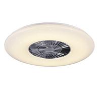 Ventilatore Lampadario Led Dimmerabile Visby Cromo Trio Lighting ø75cm - R62402906