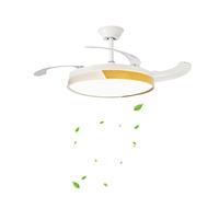 VENTILATORE SOFFITTO LUCE LED 3000K 6500k PLAFONIERA LAMPADARIO 85W 50 CM SJ-200 [EEK: E]