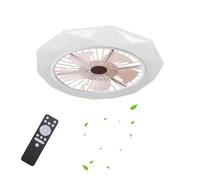VENTILATORE SOFFITTO LUCE LED 3000K 6500kPLAFONIERA LAMPADARIO SMART 72W SJ-162