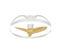 Perenz Ventilatore soffitto con luce White e Wood 7131 B IR (60x23cm)
