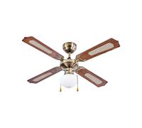 Ventilatore Soffitto Reversibile per Estate e Inverno con Luce e 3 Velocità
