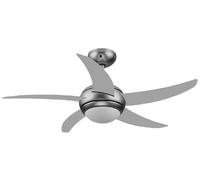 VENTILATORE A SOFF."SILVER"C/TELEC+LUCE D.130