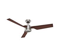 Ventilatore Soggiorno Ventola Con Interruttore Muro Hunter Volo 132 CM Nichel [EEK: Inaditato]