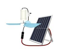 Ventilatore Solare a Velocità Infinitamente Regolabile Ventilatore da Soffitto Domestico con Staffa Temprata Ad Energia Solare Viene Fornito con Gancio di Montaggio Facile da Installare Ventilatore da