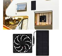 Ventilatore Solare Affidabile con Facile Installazione per Uso Esterno e Interno
