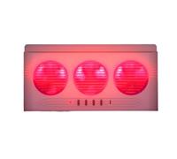 Ventilatore solare per auto | Raffreddatore per auto con tre uscite e luce, ventilatore per finestrini auto, per furgone, camion, autostrada, veicolo, camper, SUV, guida quotidiana, viaggio su strada
