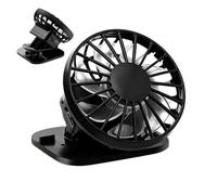 Ventilatore Solare per Cappelli 3 Velocità Mani Libere Rinfrescante USB