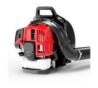 Ventilatore, Spazzaneve portatile a 2 tempi con motore a benzina, soffiatore for foglie a benzina da 52 cc e 2,2 kW, macchina for la pulizia dei pavimenti con spazzaneve a bassa rumorosità