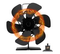 Ventilatore Stufa Silenzioso Godetevi il Calore Comodo e la Circolazione Miglior