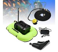 Ventilatore subacqueo portatile, Sistema di raffreddamento ad acqua a circolazione wireless, Batteria sostituibile, Profondità massima di immersione 10/15 metri, Potenza 8000mAh