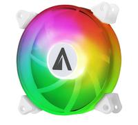 Ventilatore supplementare Abysm Arclight 120mm 1500RPM ARGB PWM bianco con sensore temperatura