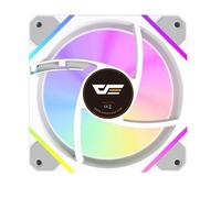 Ventilatore supplementare darkFlash DM12 White PRO 120mm 1800RPM ARGB PWM avanzato