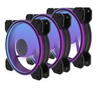 Ventilatore supplementare PREYON Eagle Eye 120mm 1800RPM ARGB specchio PWM silenzioso