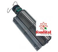 Ventilatore tangenziale 240 Radiatore Gas stufa Fondital 6YVENTAN06 Gazelle Evo