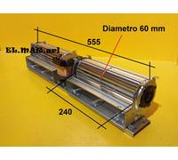 Ventilatore Tangenziale DOPPIO stufa pellet termocamino camino motore elettrico
