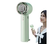 Ventilatore tascabile da viaggio - Ventilatore ricaricabile a 5 velocità | Grande a basso rumore con batteria 2000 mAh per viaggi all'aperto campeggio spiaggia