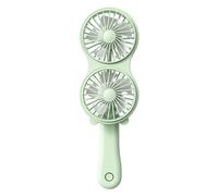 Ventilatore tascabile personale, ventilatore da trucco individuale, dispositivo di aggiornamento USB ricaricabile per viaggio, spiaggia, matrimonio, palestra e all'aperto