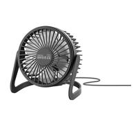 Ventilatore Techly Tech Pop 8018080494413 da tavolo Nero USB oscillazione 360°
