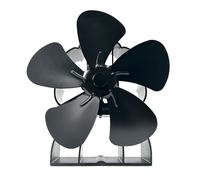 Ventilatore termico per stufa a legna, alimentato a calore, ventola per stufa a risparmio energetico silenziosa, strumento per riscaldamento interno invernale per bruciatori a legna, riscaldamento