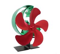 Ventilatore termoelettrico per camino con 5 pale, circola efficacemente l'aria calda durante il funzionamento silenzioso (B)