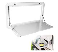 Ventilatore Tetto Camper, Tavolo da picnic pieghevole for camper da 415 * 595 mm, perfetto for camper e roulotte, design a ribalta a parete.