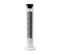 Ventilatore Torre Black+Decker 45W 3 Velocità Timer Oscillante Silenzioso 81cm