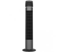 Cecotec EnergySilence 7050 - Ventilatore a torre di controllo SkyLine, 45 W, altezza 33", motore in rame, 3 velocità, oscillazione, timer 3h, indicatore di funzione LED, telecomando