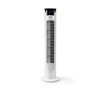 Black & Decker Ventilatore a Colonna Torre senza Pale 3 Velocit Oscillante con Telecomando e Timer colore Bianco - BXEFT48E