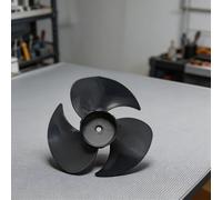 Ventilatore tre pale 20 cm materiale plastico compatibile con più tipi di venti