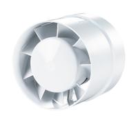 Ventilatore Tubo Inserimento 100 MM a Parete Aerazione IPX4 Silenzioso 105 m3/H [EEK: Inaditato]