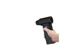 Ventilatore turbo ad alta potenza con display digitale - Ricarica rapida USB, motore brushless, asciugacapelli portatile da campeggio, dispositivo di raffreddamento tavolo